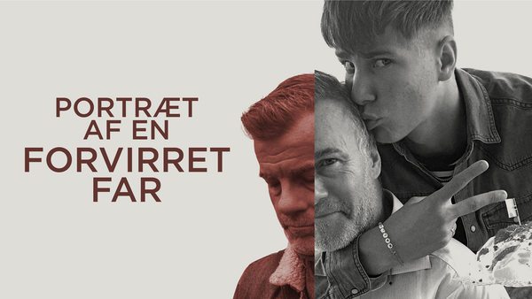 Portræt af en forvirret far