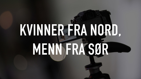 Kvinner fra nord, menn fra sør
