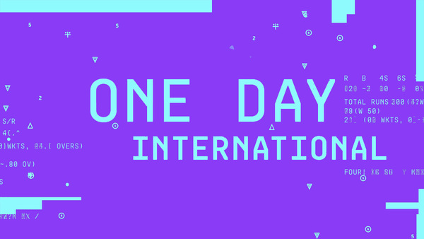One-Day International Cricket