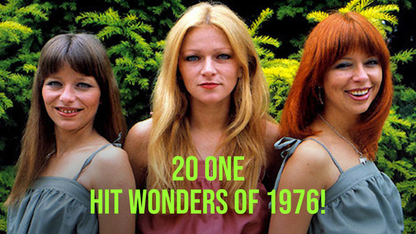 20 One Hit Wonders of 1976!