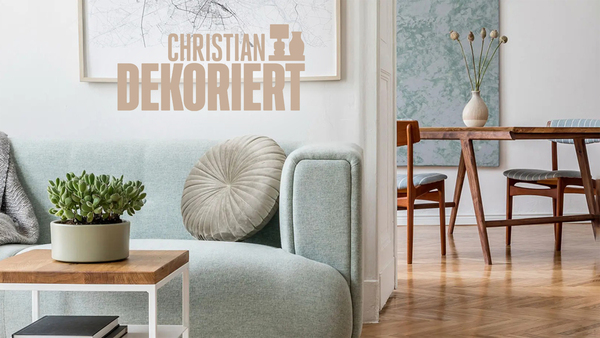 Christian dekoriert