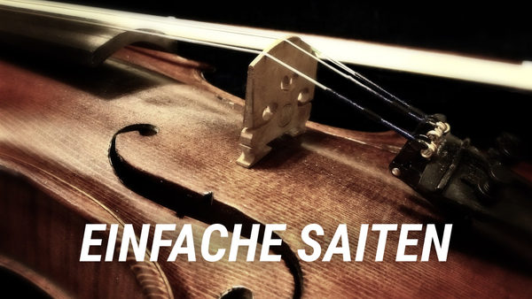 Einfache Saiten