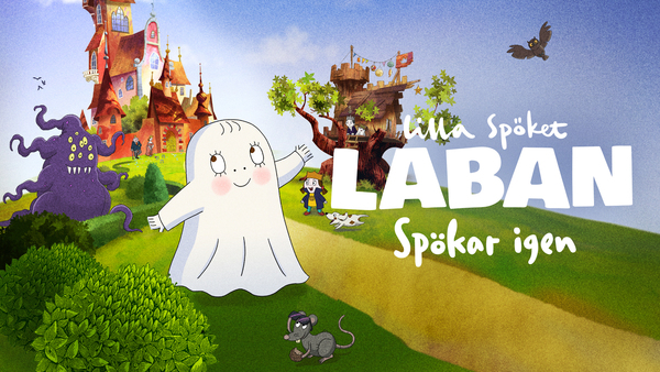 Lilla spöket Laban spökar igen