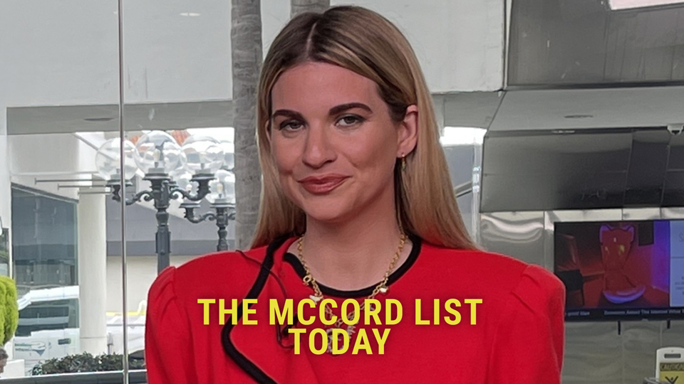 The McCord List Today