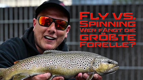 Fly vs. Spinning - Wer fängt die größte Forelle?