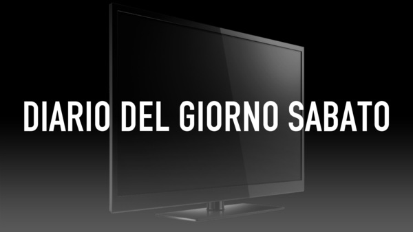 Diario del giorno sabato