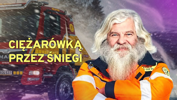 Ciężarówką przez śniegi