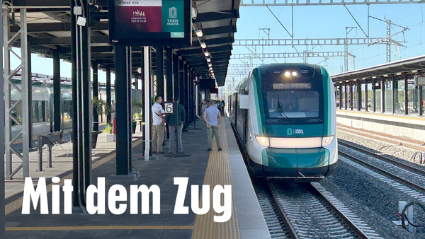 Mit dem Zug