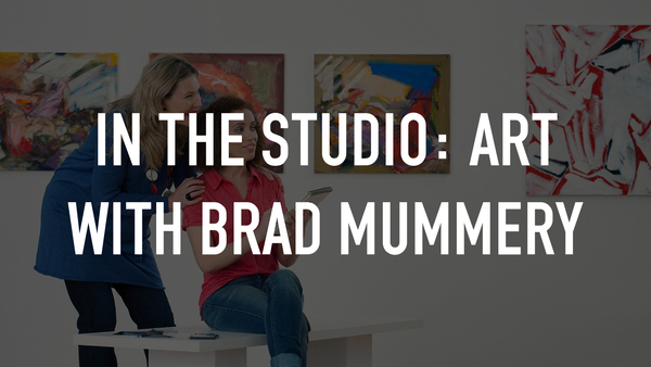 In the Studio: Art with Brad Mummery