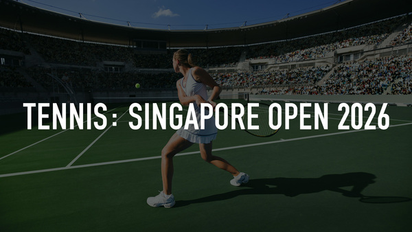 Live: Tennis: Singapore Open 2026