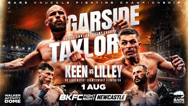 Live: BKFC Fight Night Newcastle: Garside vs. Taylor Prelims
