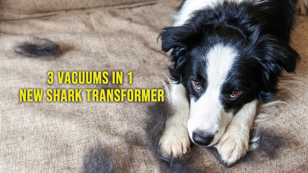 3 Vacuums in 1! NEW Shark Transformer!