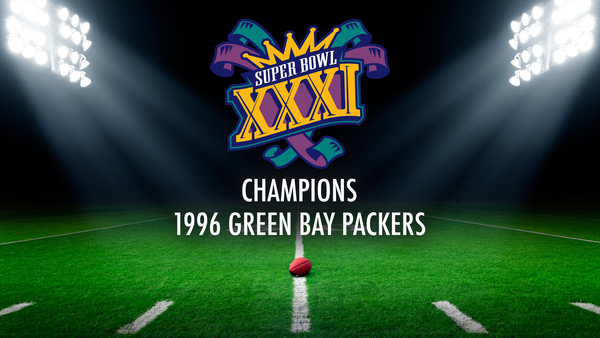 Super Bowl XXXI Champions: 1996 Green Bay Packers