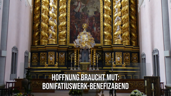 Hoffnung braucht Mut: Bonifatiuswerk-Benefizabend