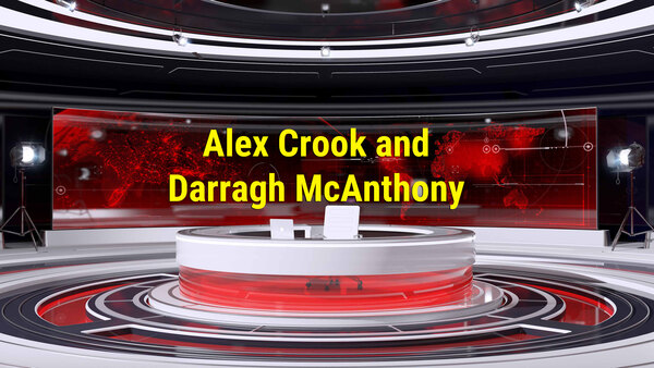 Live: Alex Crook and Darragh McAnthony