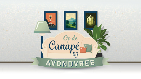 Op de canapé bij Avondvree