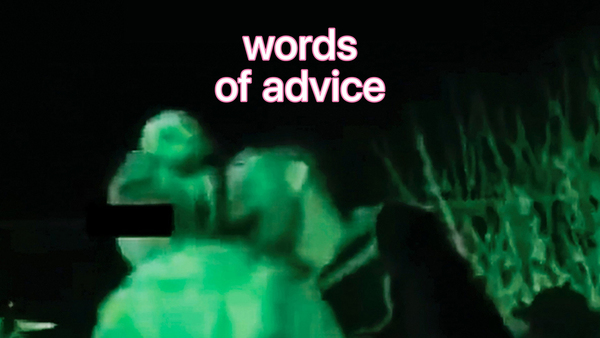 Words of advice