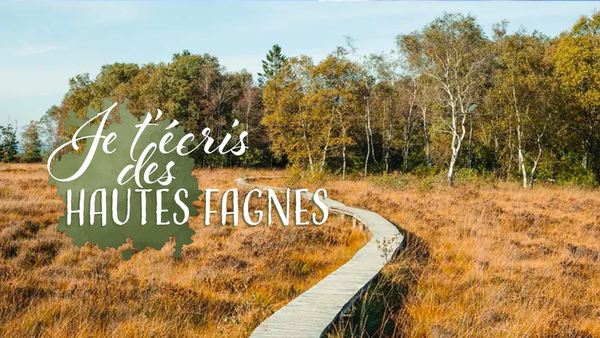 Je t'écris des Hautes Fagnes