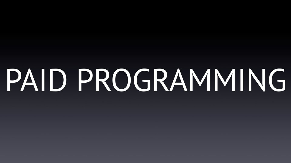 Paid Programming