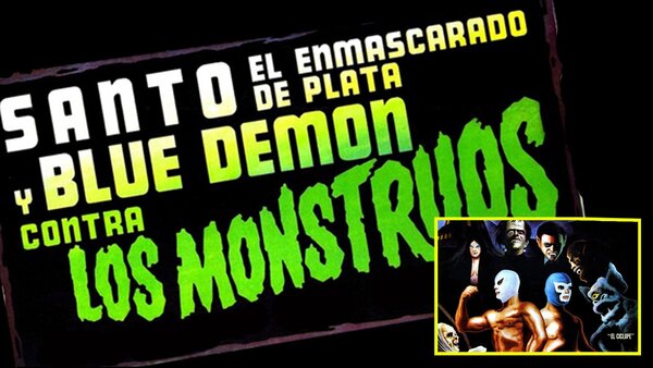 Santo y Blue Demon vs. Los Monstruos