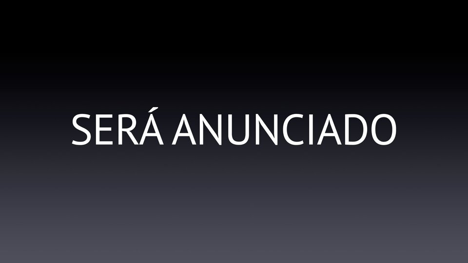 Será anunciado