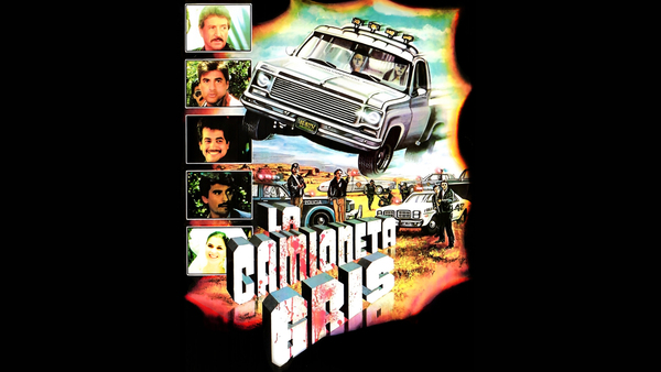La camioneta gris