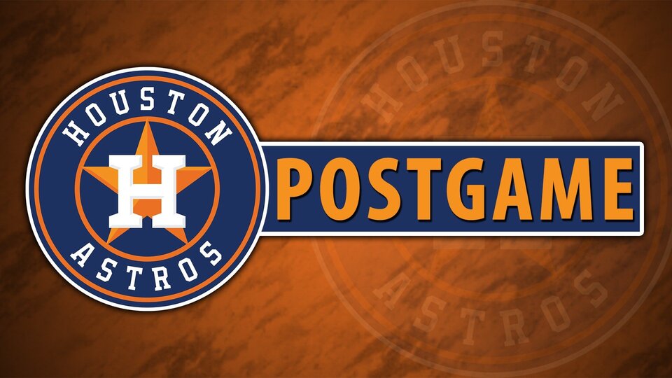 Live: Astros Postgame