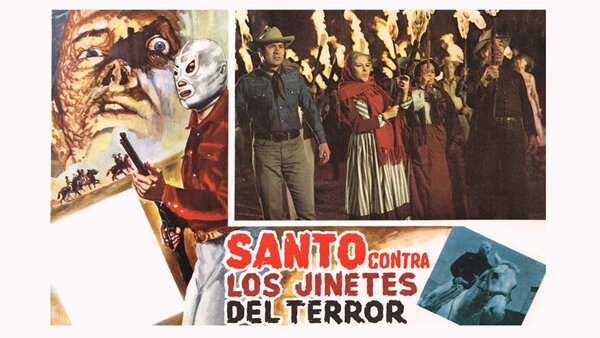 Santo contra los jinetes del terror