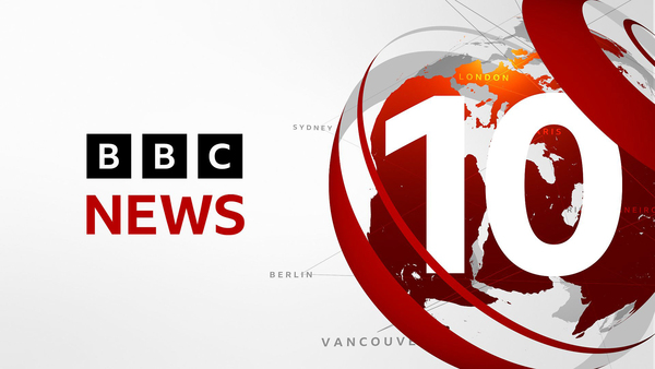 Live: BBC News at Ten