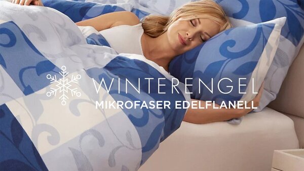 Winterengel Mikrofaser Edelflanell