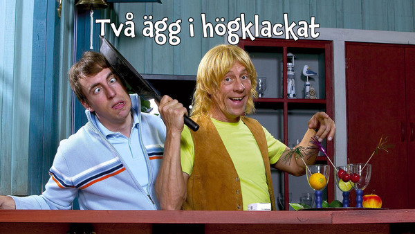 Två ägg i högklackat