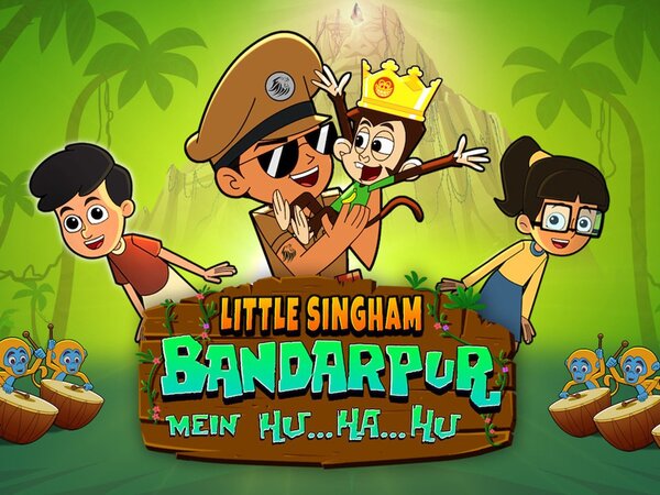 Little Singham Bandarpur Mein Hu Ha Hu