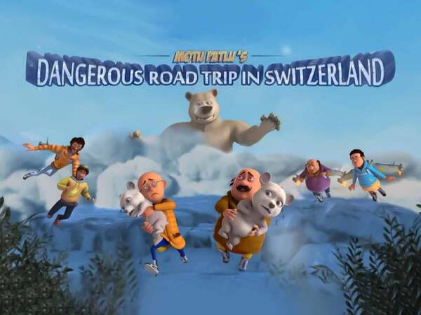 Motu Patlu Dangerous Road Trip In Switzerland