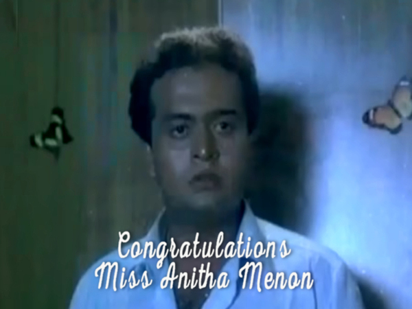 Congratulations Miss Anitha Menon