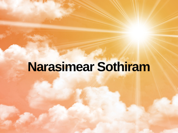 Narasimear Sothiram