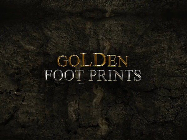 Golden Foot Prints