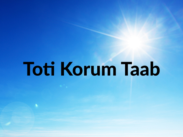 Toti Korum Taab