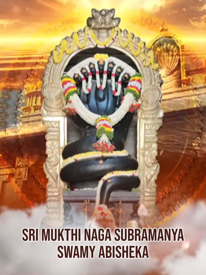 Sri Mukthi Naga Subramanya Swamy Abisheka