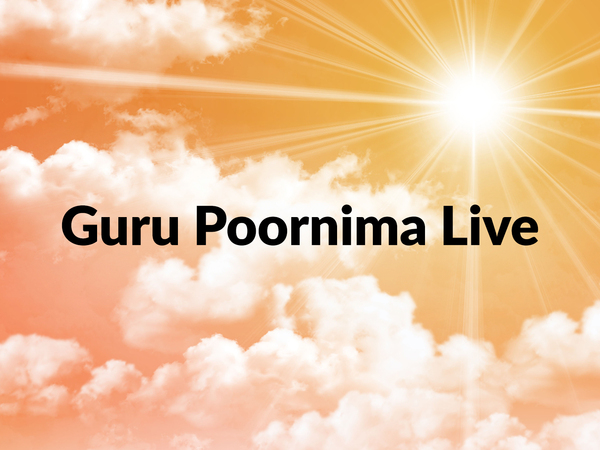 Guru Poornima Live