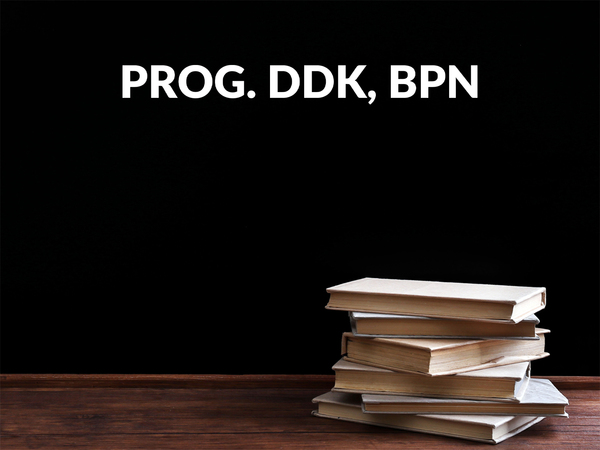 Prog. DDK, BPN