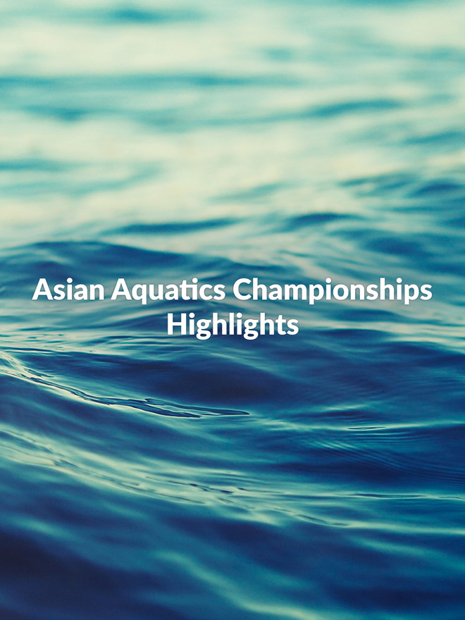 Day 4; Asian Aquatics Championships Highlights