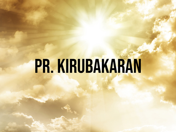 Pr. Kirubakaran