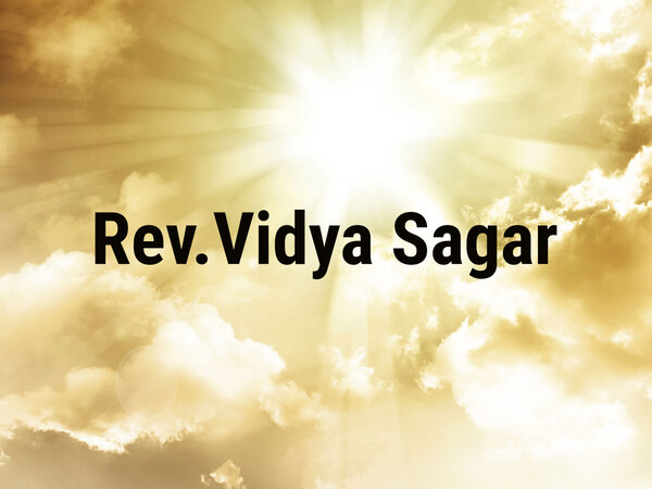 Rev.Vidya Sagar