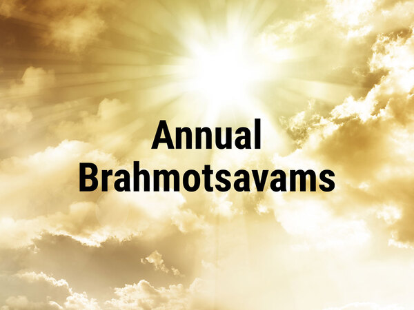 Annual Brahmotsavams