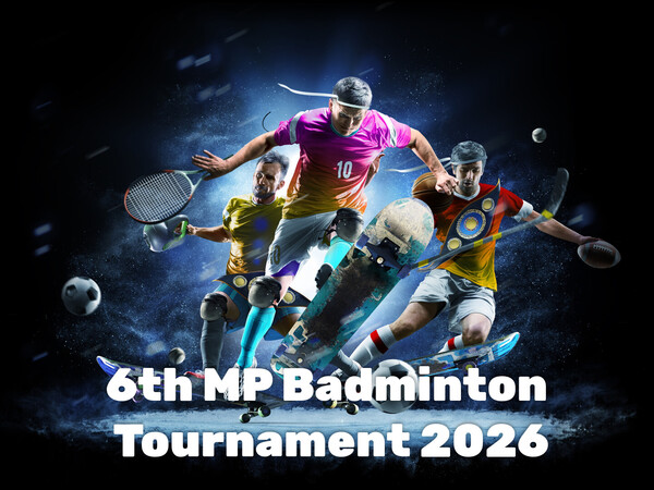 Men's Singles Final; 6th MP Badminton Tournament 2026